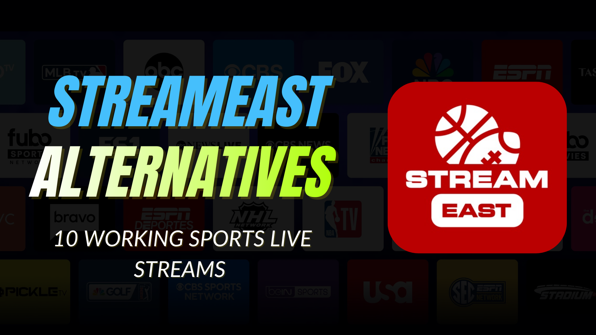 Best Streameast Alternatives